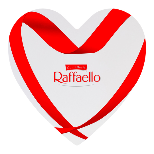 Цукерки Raffaello упак.серце 140г