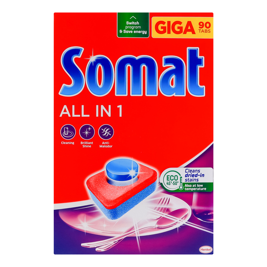 Таблетки для ПММ Somat All in one 90шт