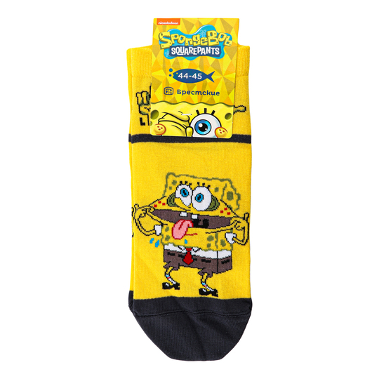 Шкарпетки чол. Spongebob,р.29, 402 жовт.