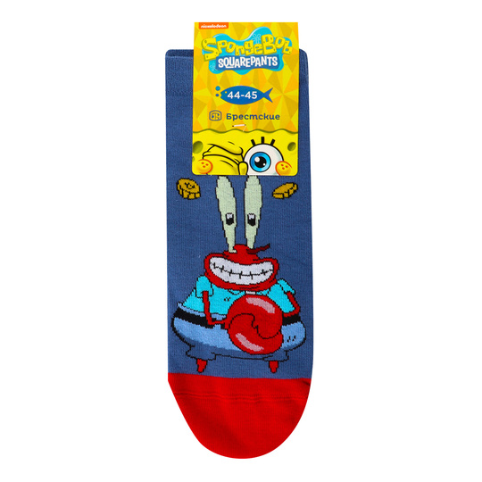 Шкарпетки чол. Spongebob,р.29, 403 дж.