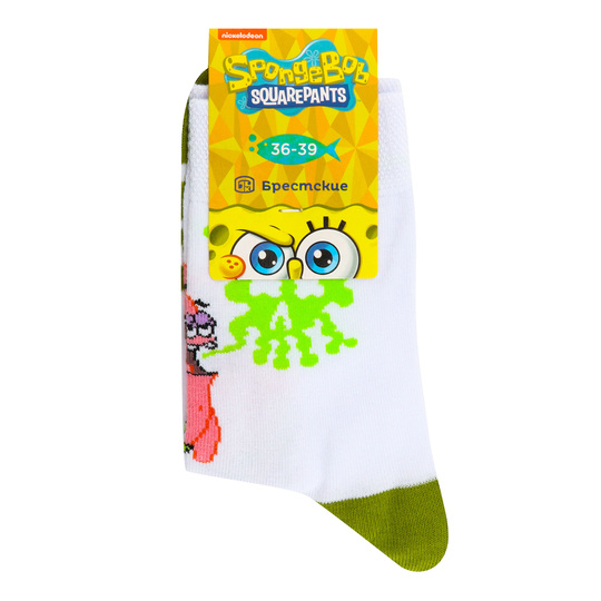 Шкарпетки Spongebob,р.36-39,040 біл.