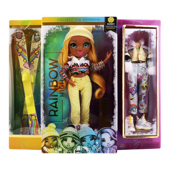 Лялька Rainbow High WB санні