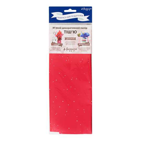 Папір тіш'ю Нов.мерех.2 аркуш.50*75см
