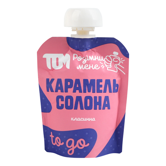 Паста солона карамель класична ТОМ 64г