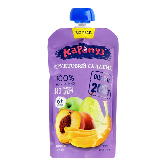 Пюре фруктовий салат Elfik Magic 200г