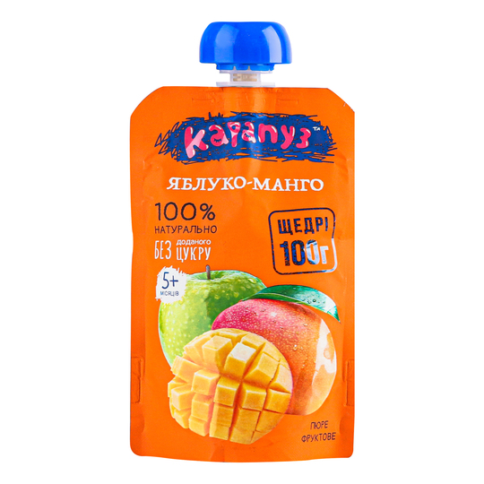 Пюре б/цук.яблуко манго Elfik Magic 100г