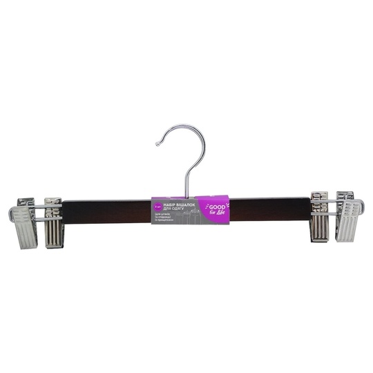 Набір вішалок з/пр.кор.GOOD for Life 2шт