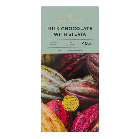 Шоколад мол.зі стевієюMillennium 100г