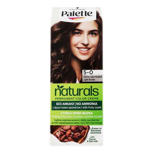Фарба д/вол.св.кашт.Palette Naturals 5-0