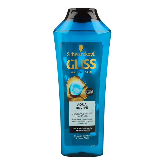Шампунь д/вол.Aqua revive Gliss 400мл