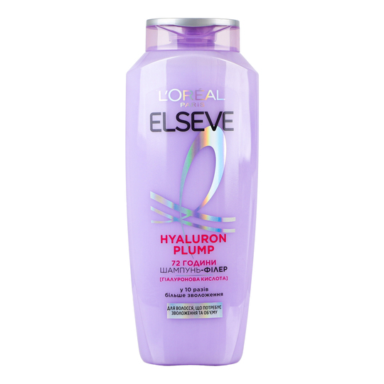 Шампунь д/вол.зв.гіал.плам.Elseve 400мл