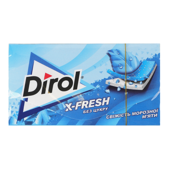 Гумка жув.Х-Фреш мор.м`яти Дірол13,5г