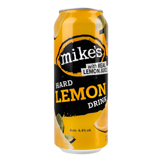 Пиво сп.Mike’s Lemon 4,5% 0,5л з/б