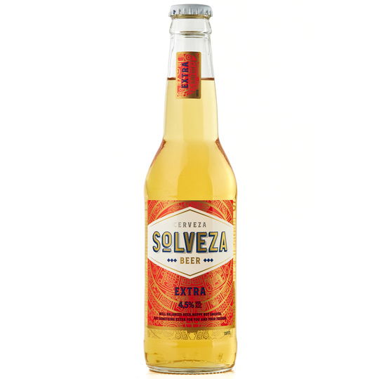 Пиво св.Solveza Extra 4,5% 0,33 л с/пл