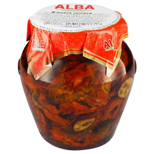 Томати в'ялені Alba Food с/б 314мл