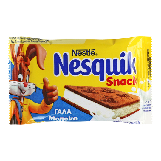 Тістечко біскв.з мол.нач. Nesquik 26г