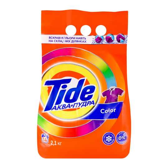 Порошок пр. авт. Tide аква-пуд.кол.2,1кг