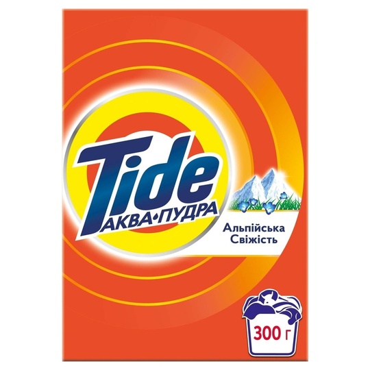 Порошок пр. руч. Tide  альпій. свіж.300г