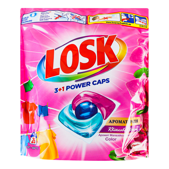 Капсули д/пр. Losk Еф. олії мал. к. 26шт