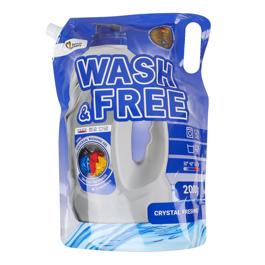 Гель д/пр. Wash&Free унів. дойпак 2кг