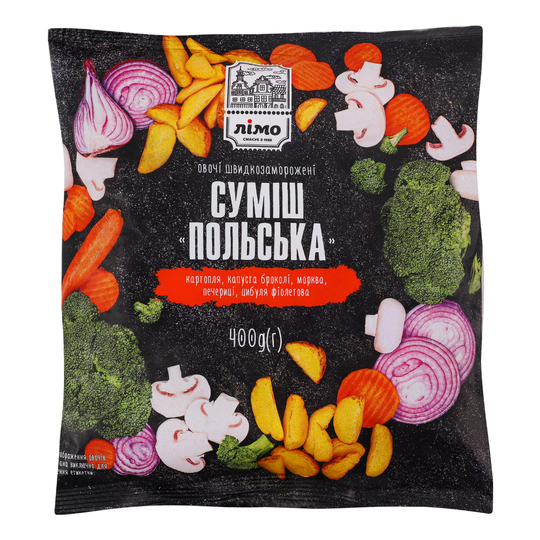 Суміш овочева Польська шв/зам. 400г