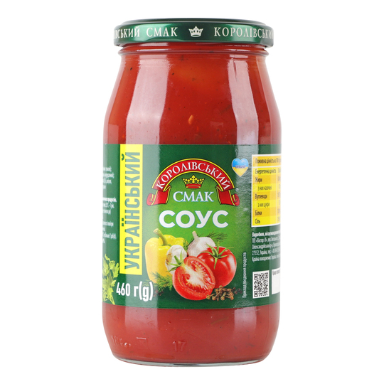 Соус Український скло банка 460г