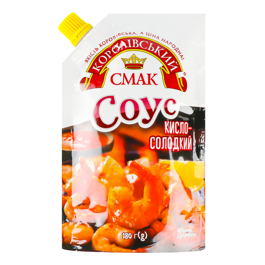 Соус томат.кисло-солодк. КС д/п 180г