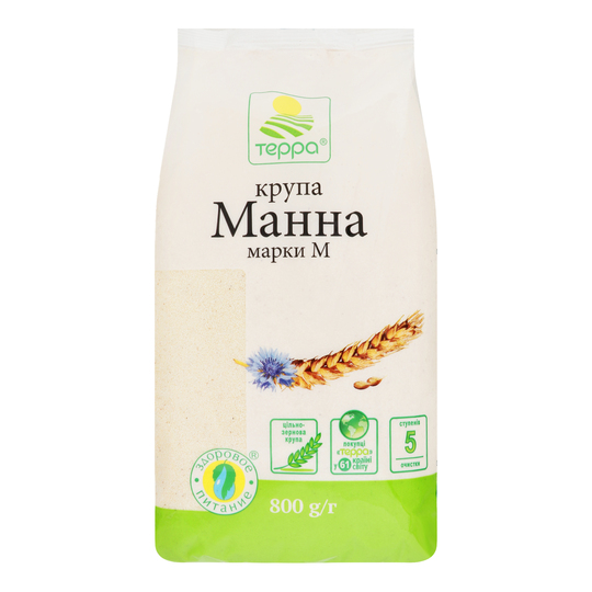 Крупа манна Терра 800г