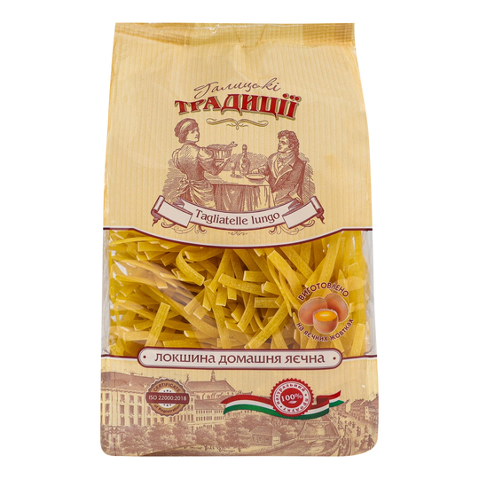 Макарони яєчні локшина ГТ 400г