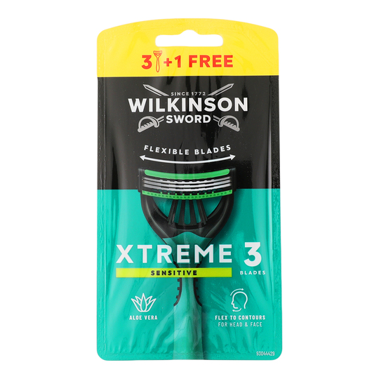 Бритва WS Xtreme3 Sensitive 3+1шт