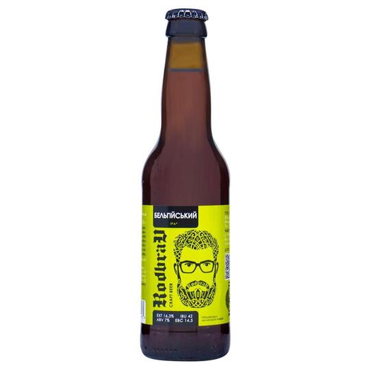 Пиво св.Rodbrau Бел.IPA 7% 0,33 с/пл