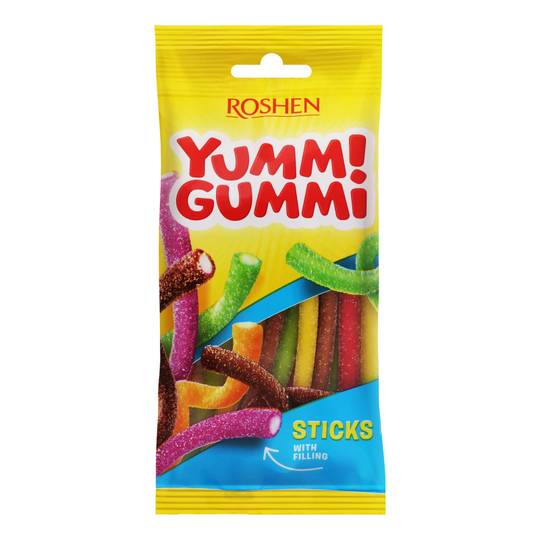 Цукерки желейні Yummi G.Sour Sticks 70г