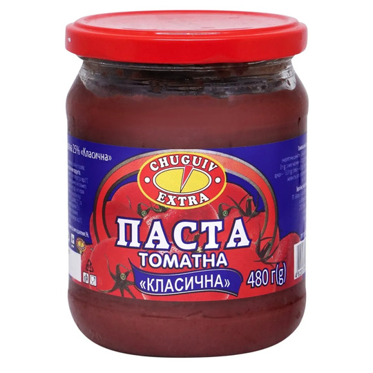 Паста томатна 25% Чугуївська тwist 480г
