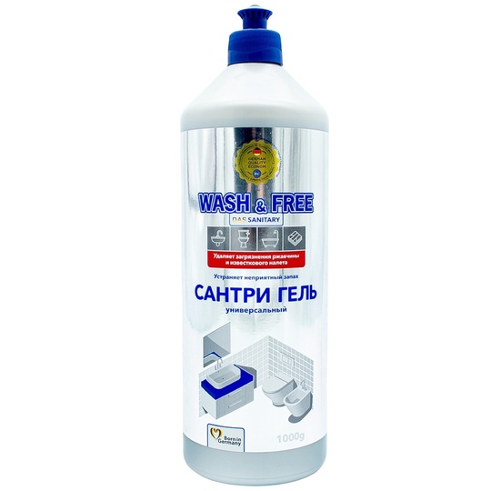 Засіб д/чищ.універс.Wash&Free sanit 1кг