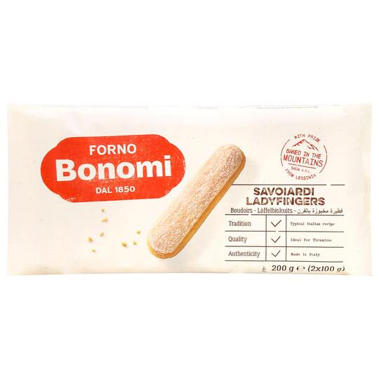 Печиво бісквітне савоярді Bonomi 200г