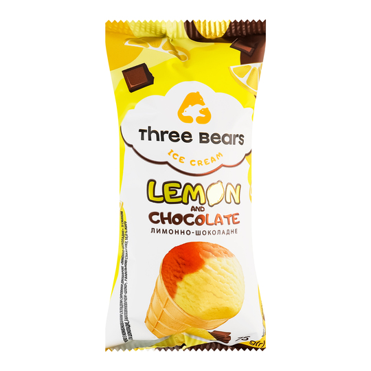 Морозиво Лимон-шоколад ваф.ст.ТВ 75г