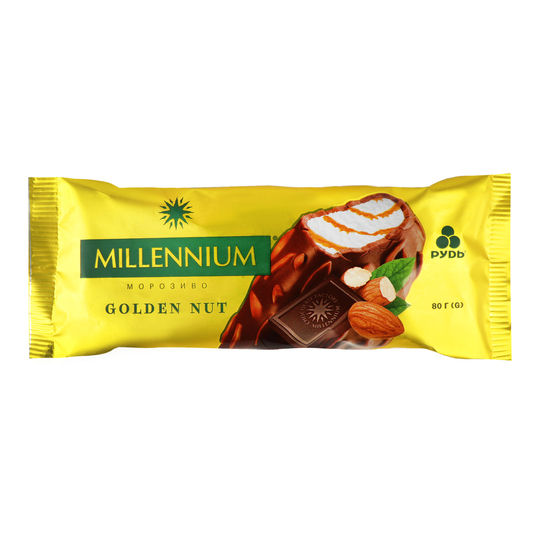 Морозиво Millennium Golden Nut 80г