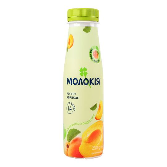Йогурт 1,4% абр.Молокія пл. 250г