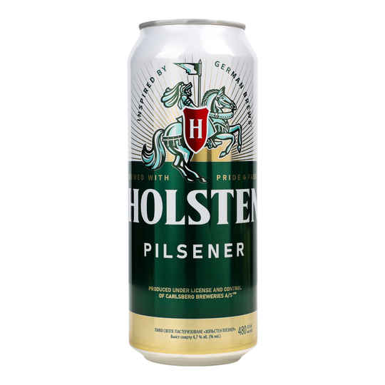 Пиво св. Holsten Pilsner 4,7% 0,48л з/б