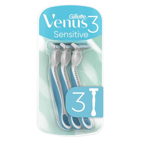 Бритви одн. д/жін. Gil. Venus 3 Sens.3шт