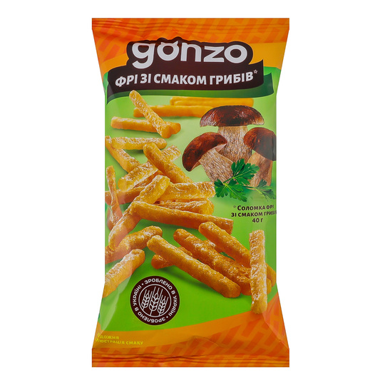 Соломка фрі гриби Gonzo 40г