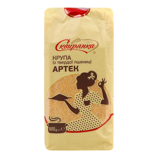 Крупа тверд.пшениці артек Сквирянка 800г
