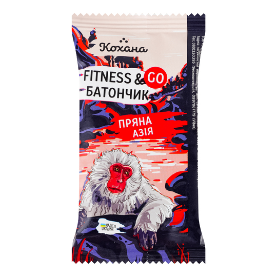 Батончик пряна Азія малина Кохана 40г