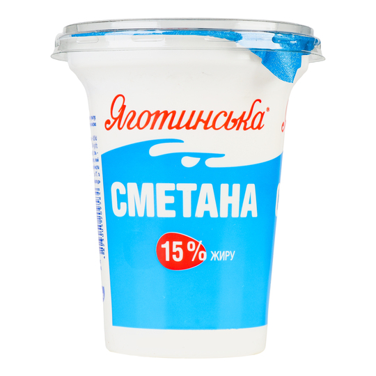 Сметана 15% Яготин ст.300г