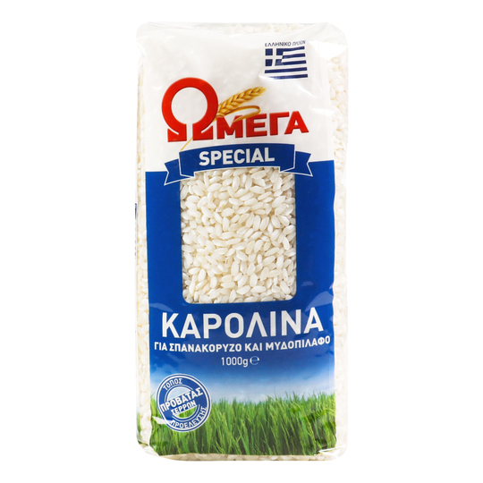 Рис круглий Кароліна Omega 1кг