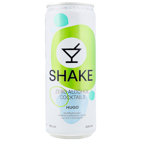 Напій б/а Shake Hugo 0,33л з/б