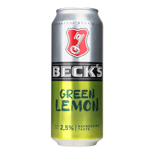 Пиво зі см.лимону BECK'S 2,5% 0,5л з/б
