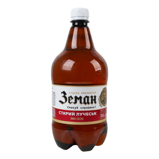 Пиво св.Земан Стар. Луч. 4,9% 1л ПЕТ