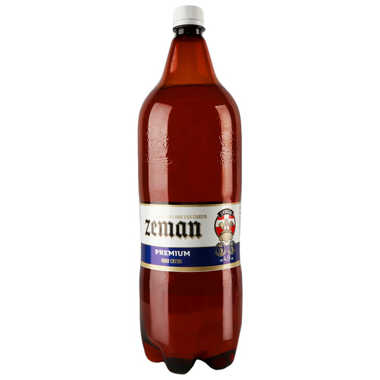 Пиво св. Земан Прем. 4,9% 2л ПЕТ