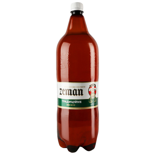 Пиво св. Земан Трад. 4,5% 2л. ПЕТ